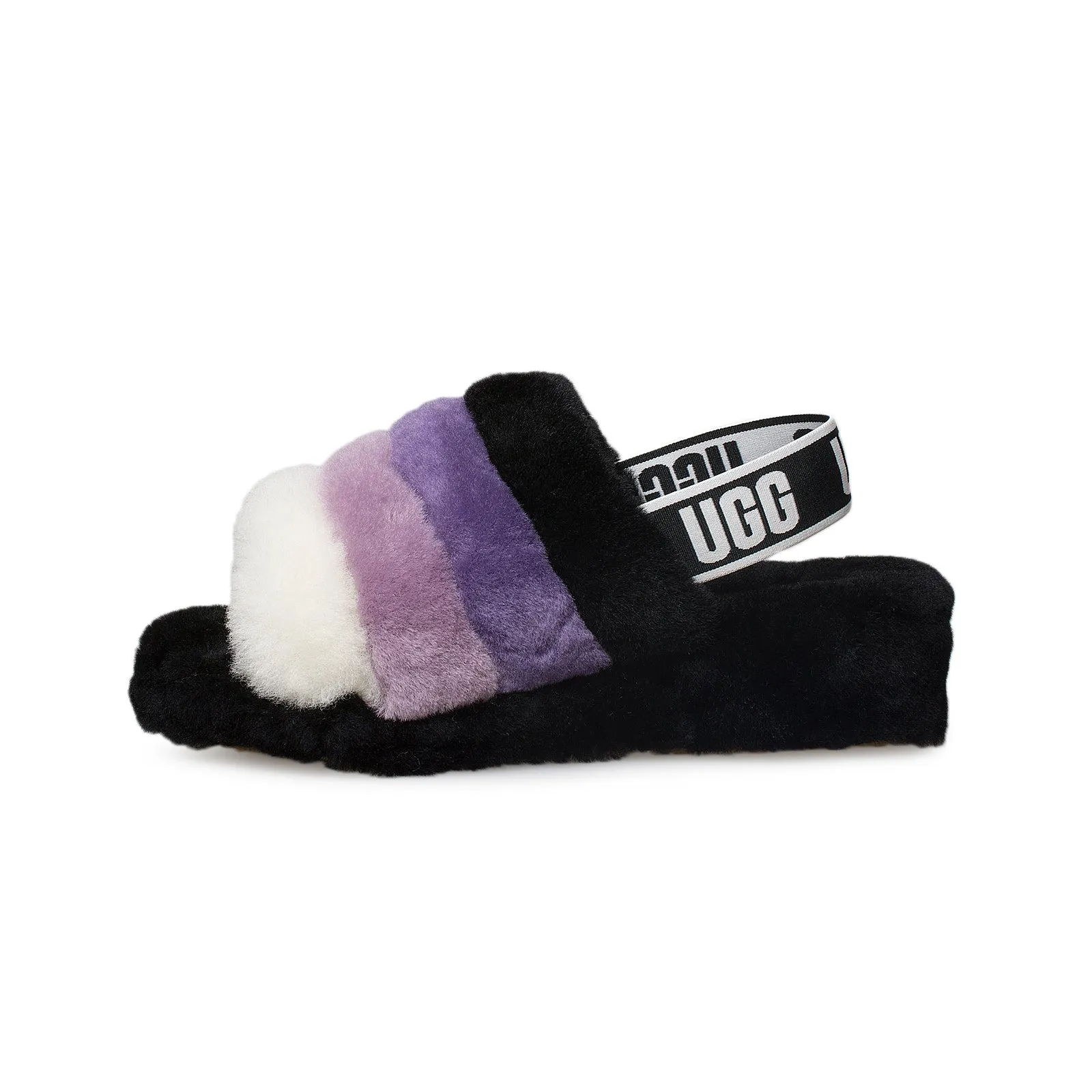 UGG Fluff Yeah Slide Violet Multi Slippers - Women's