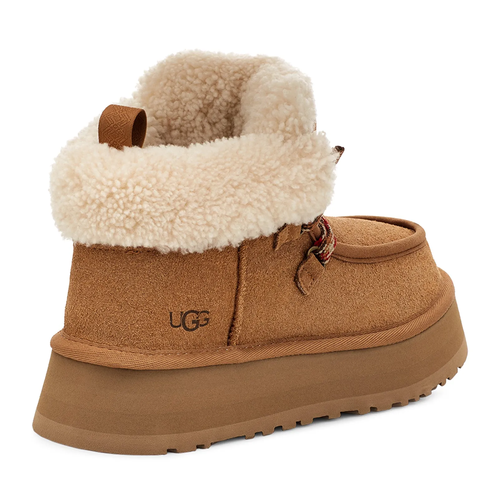 UGG Womens Funkarra Cabin Cuff Boots - Chestnut Brown