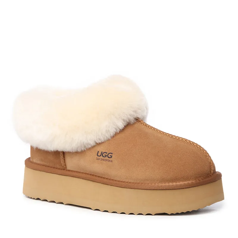 Sure! Here’s an optimized title for the UGG Platinum Platform Slippers:

UGG Platinum Cozy Platform Slippers for Ultimate Comfort and Style

Feel free to let me know if you need further adjustments!