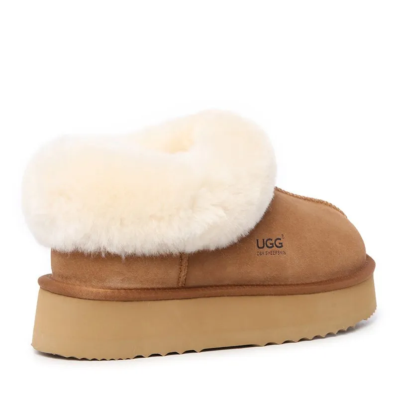 Sure! Here’s an optimized title for the UGG Platinum Platform Slippers:

UGG Platinum Cozy Platform Slippers for Ultimate Comfort and Style

Feel free to let me know if you need further adjustments!