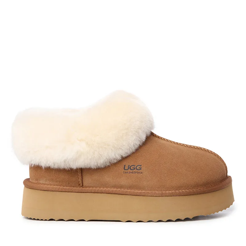 Sure! Here’s an optimized title for the UGG Platinum Platform Slippers:

UGG Platinum Cozy Platform Slippers for Ultimate Comfort and Style

Feel free to let me know if you need further adjustments!