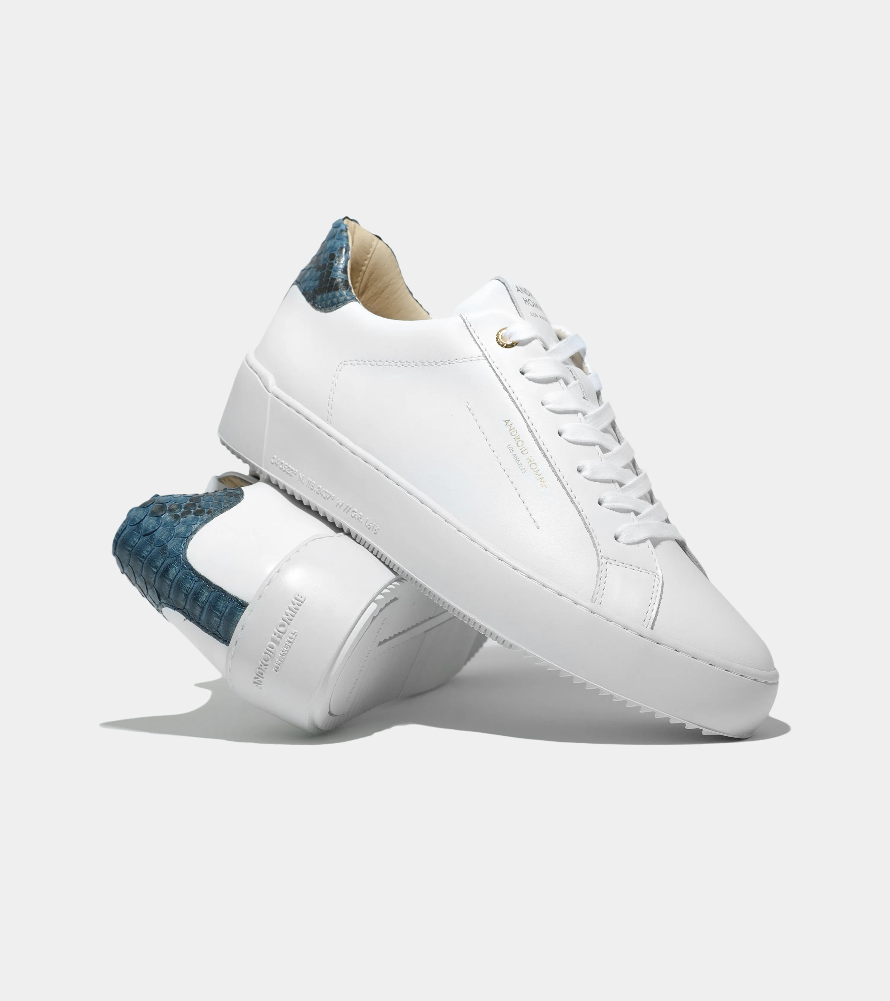 Zuma | White Blue Real Python AHP232-14